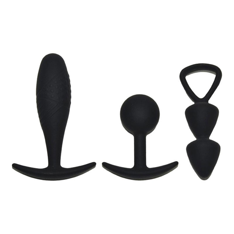 Kit de 3 plugs anaux Rimba Basel