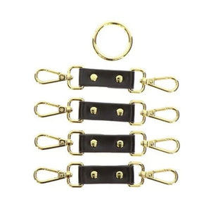 Kit de contrainte BDSM Taboom Hogtie Vogue - Noir