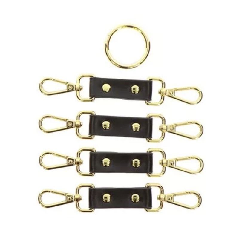 Kit de contrainte BDSM Taboom Hogtie Vogue - Noir
