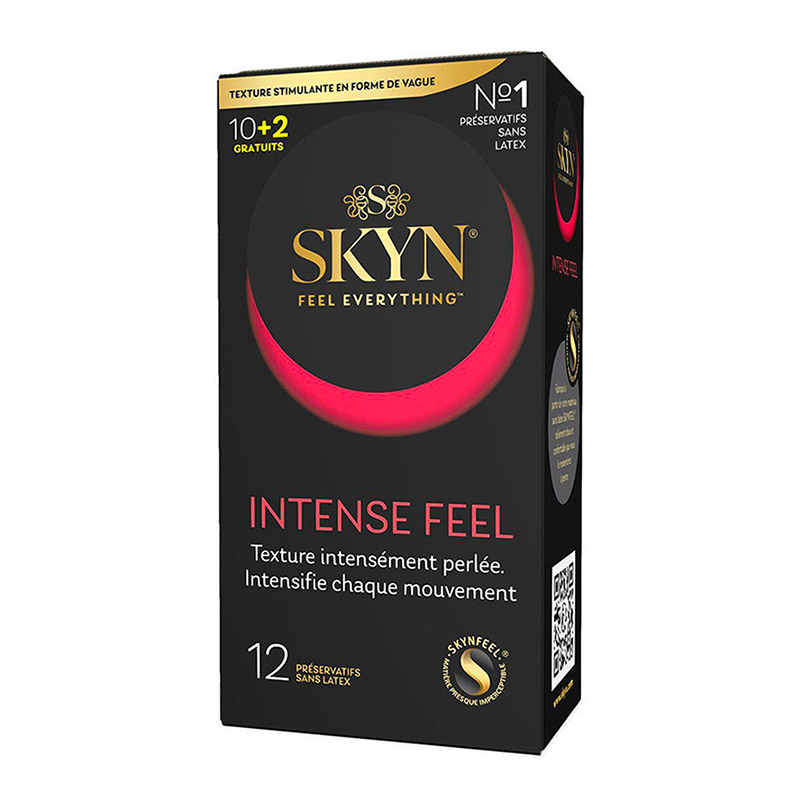 Manix Skyn Intense Feel sans latex - (12 Préservatifs)