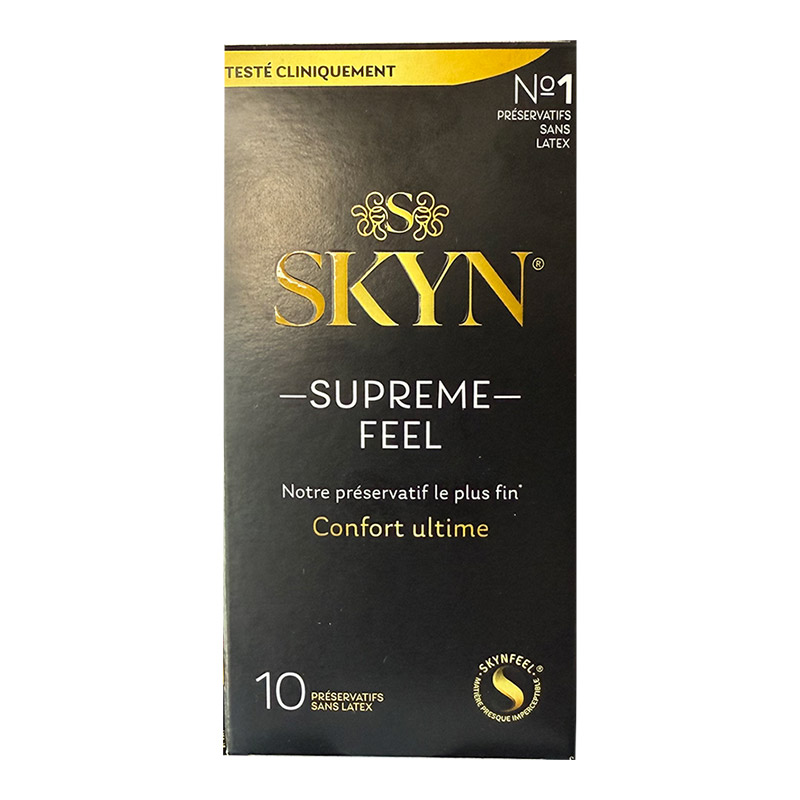 Manix Skyn Supreme Feel sans latex (10 Préservatifs)