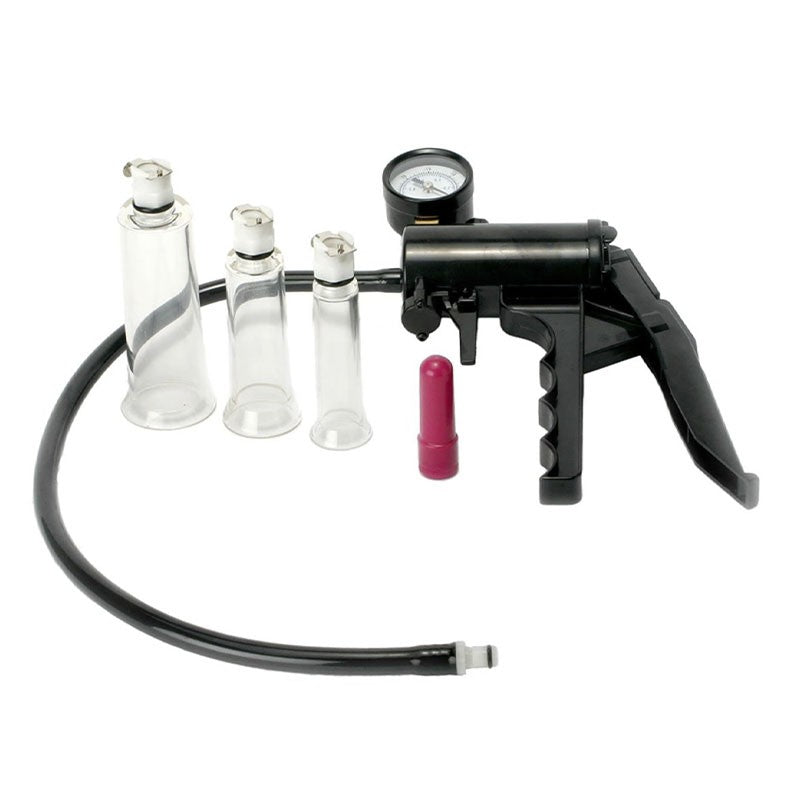 Pompe à clitoris avec 3 cylindres de succion - Size Matters