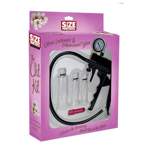 Pompe à clitoris avec 3 cylindres de succion - Size Matters