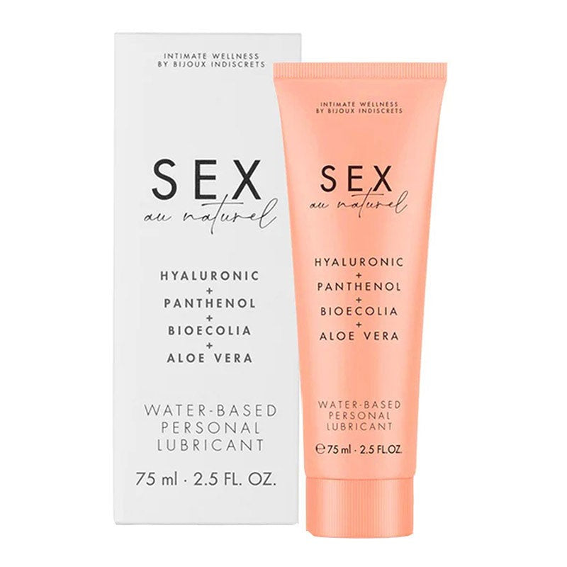Lubrifiant à base d'eau - Bijoux indiscrets Sex au naturel (75 ml)