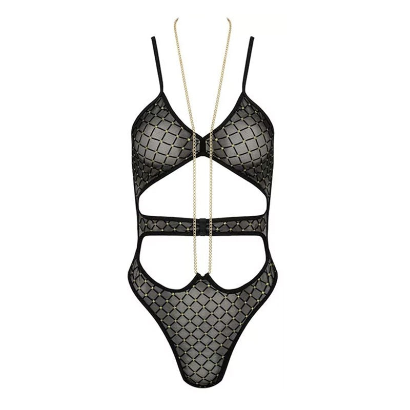 Body sexy (Noir & Or) - Kotek BD101