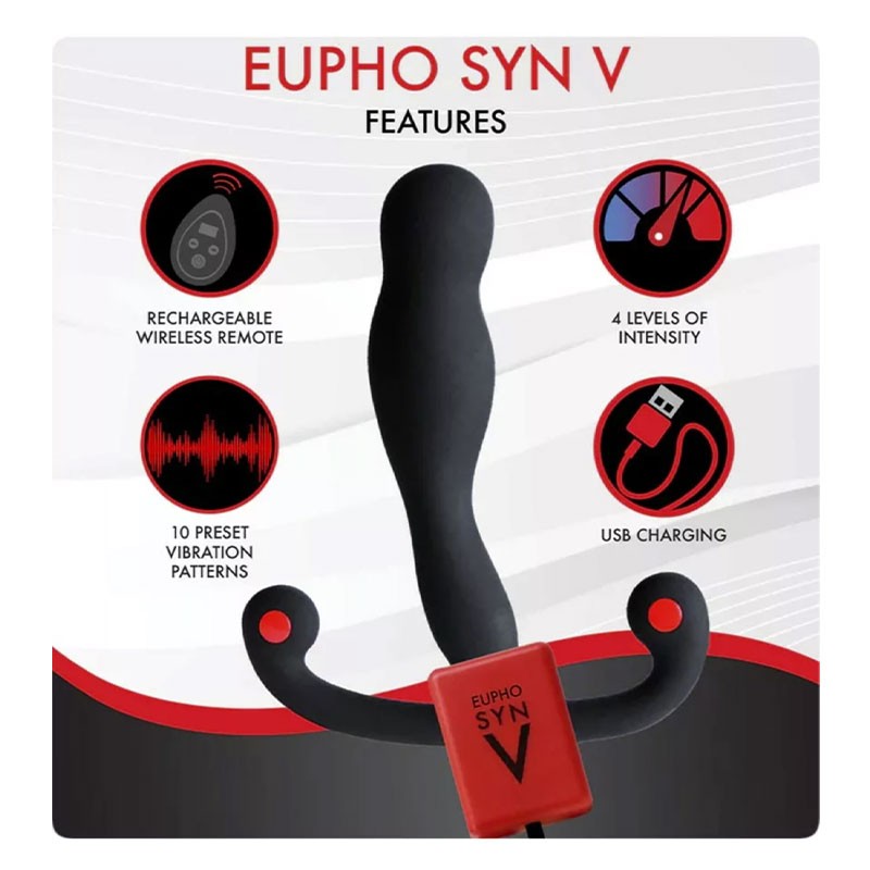 Stimulateur prostatique vibrant Aneros Eupho Syn V