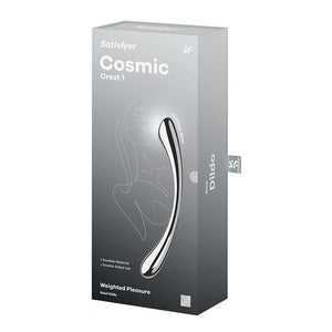 Dildo en acier inoxydable Satisfyer Cosmic Crest 1