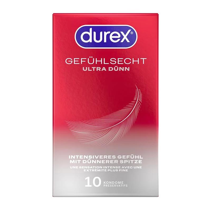 Préservatifs Durex Feeling Ultra sensitive (10 Préservatifs)