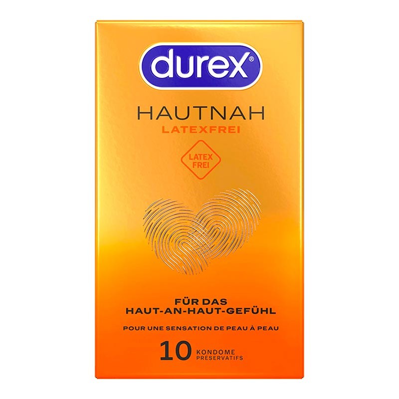Durex Hautnah - Préservatif sans latex (10 pièces)
