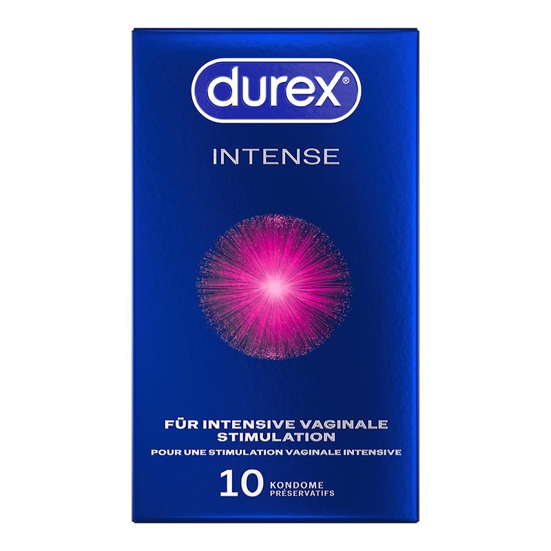 Préservatifs Durex Orgasm Intense (10 Préservatifs)