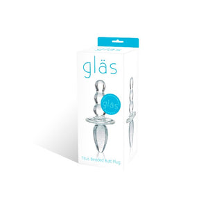 Plug anal en verre - Titus Beaded