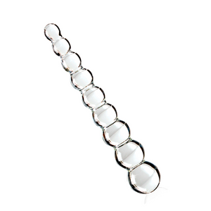 Chapelet anal en verre ICICLES N°2