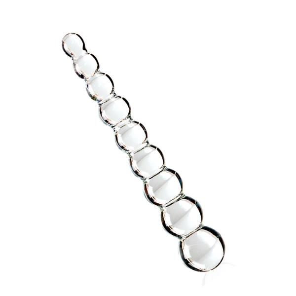 Chapelet anal en verre ICICLES N°2