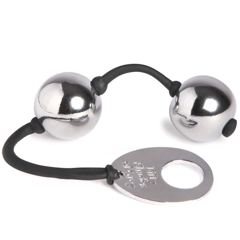 Boules de Geisha métalliques - 50 Shades of Grey