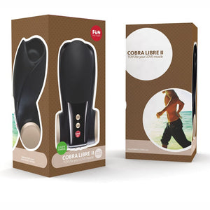 Masturbateur Cobra Libre 2 noir - Fun Factory