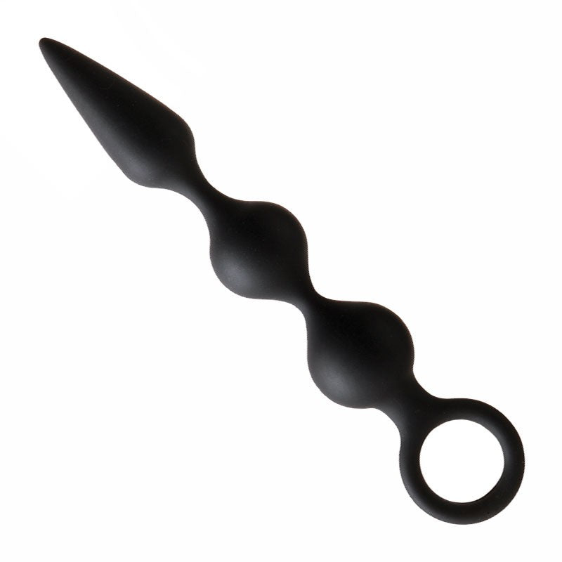 Mini chapelet Thai Ballchain Noir - Malesation