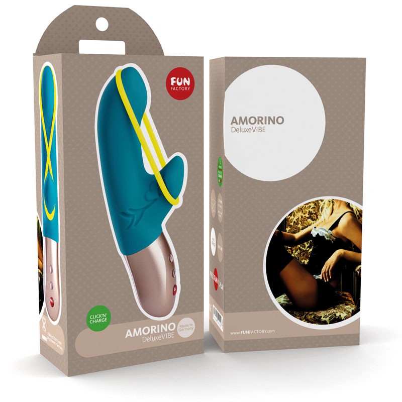 Vibro Rabbit Fun Factory Amorino Petrol