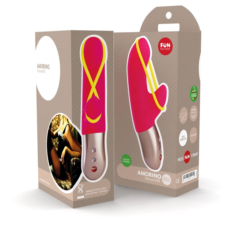 Vibro Rabbit Fun Factory Amorino Pink
