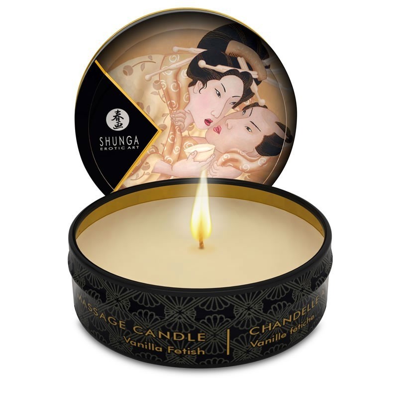Bougie de massage Shunga - Desire Vanille Fetiche