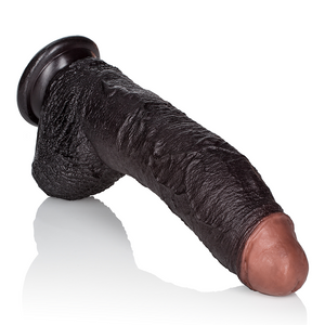 Gode Réaliste noir avec ventouse Sean Michael – California Exotic