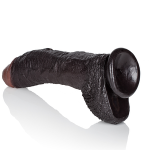 Gode Réaliste noir avec ventouse Sean Michael – California Exotic
