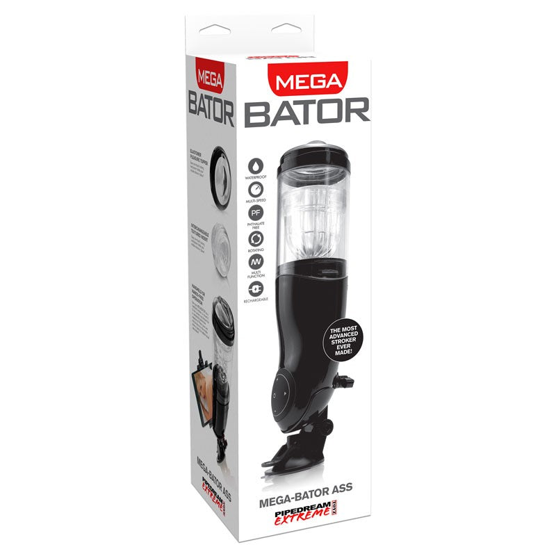 Masturbateur masculin rotatif Mega Bator Ass - Pipedream