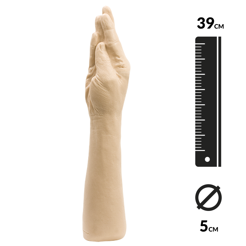 Godemichet géant Fist Of Adonis The Hand - Doc Johnson