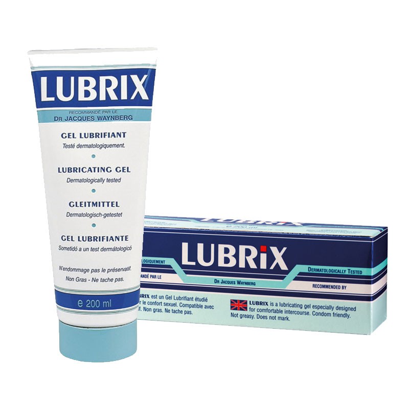 Lubrix Gel anal à base d'eau - 200ml