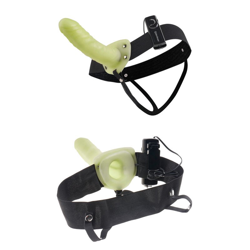 Gode-Ceinture creux vibrant  fluorescent Glow In The Dark - Pipedream