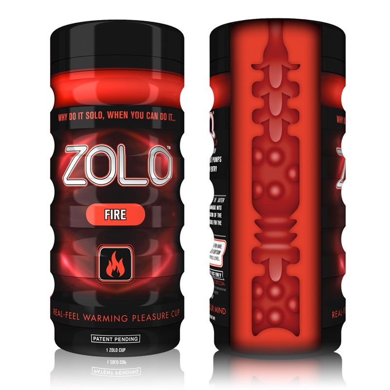 Masturbateur Zolo Cup Fire (effet chauffant)