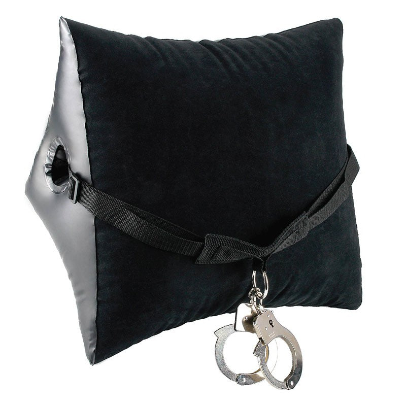 Coussin érotique Deluxe Position Master with Cuffs - Pipedream