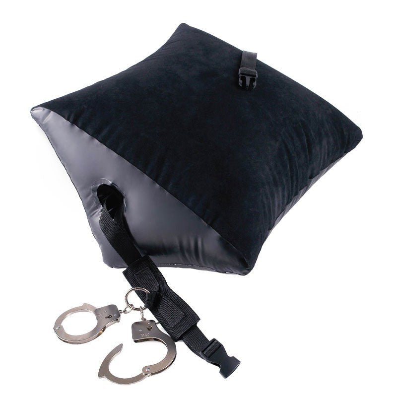 Coussin érotique Deluxe Position Master with Cuffs - Pipedream