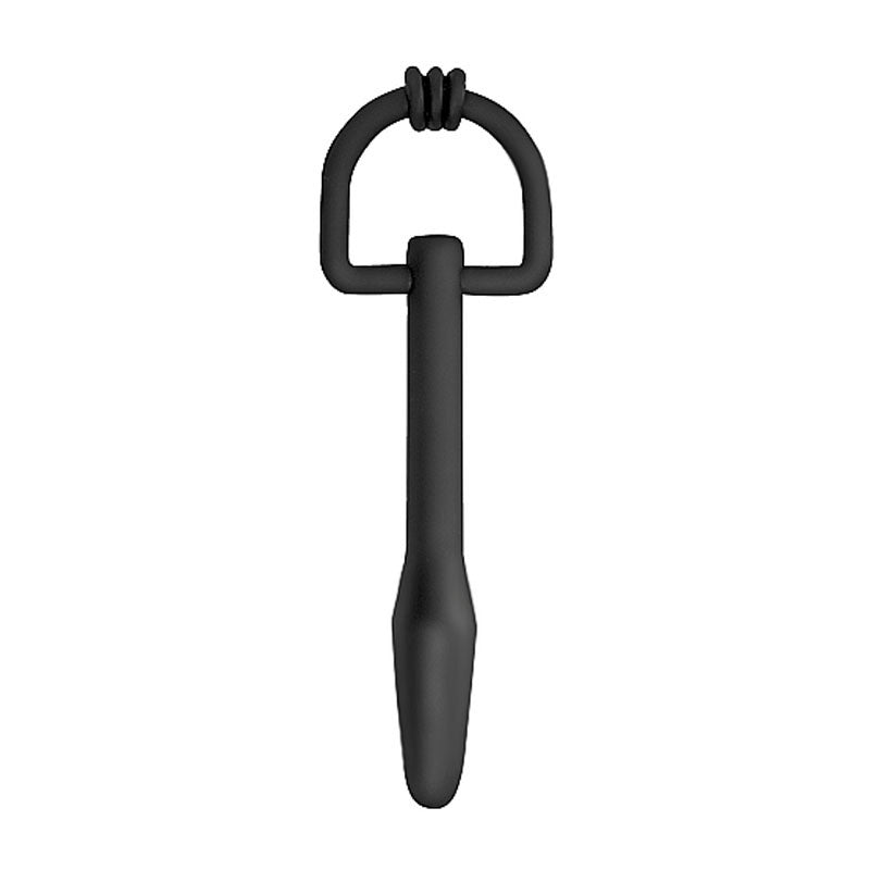 Sonde urétrale en silicone Cum-Thru D-Ring
