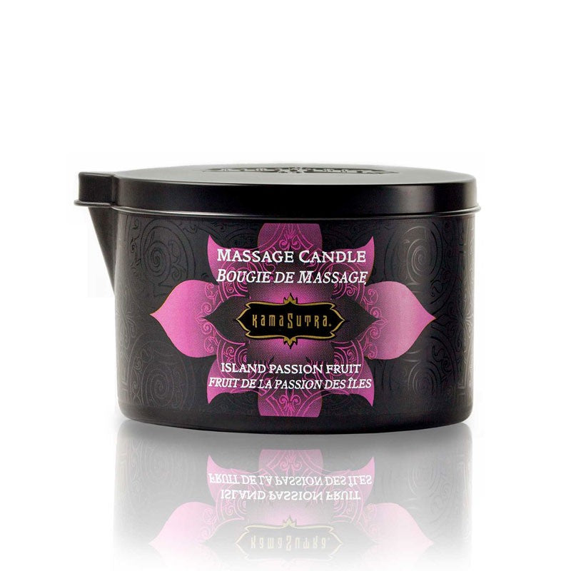 Bougie de massage Kamasutra Island Passion Fruit 170gr