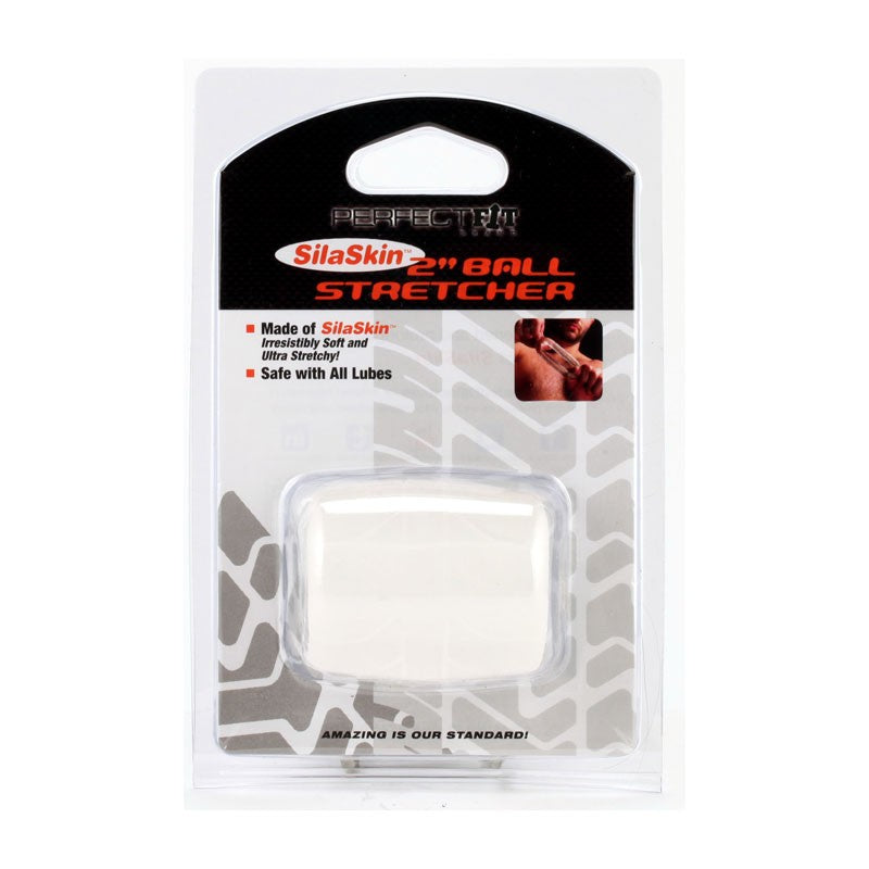 Etireur de testicules SilaSkin Ball Stretcher Clear - PerfectFit