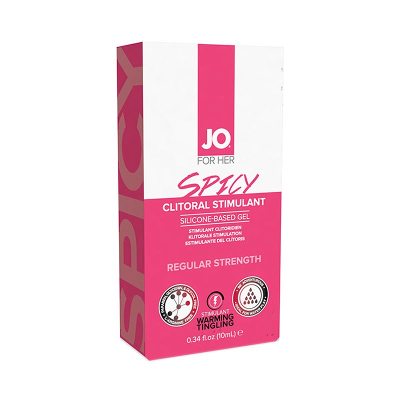 Gel de stimulation clitoridien 10ml Spicy - System JO