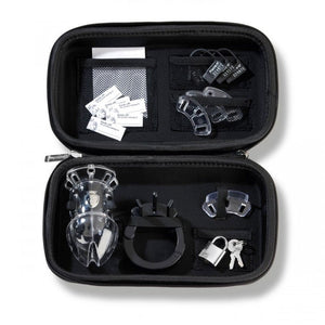 Cage de chasteté Public Enemy No 1 Black Edition - Mystim