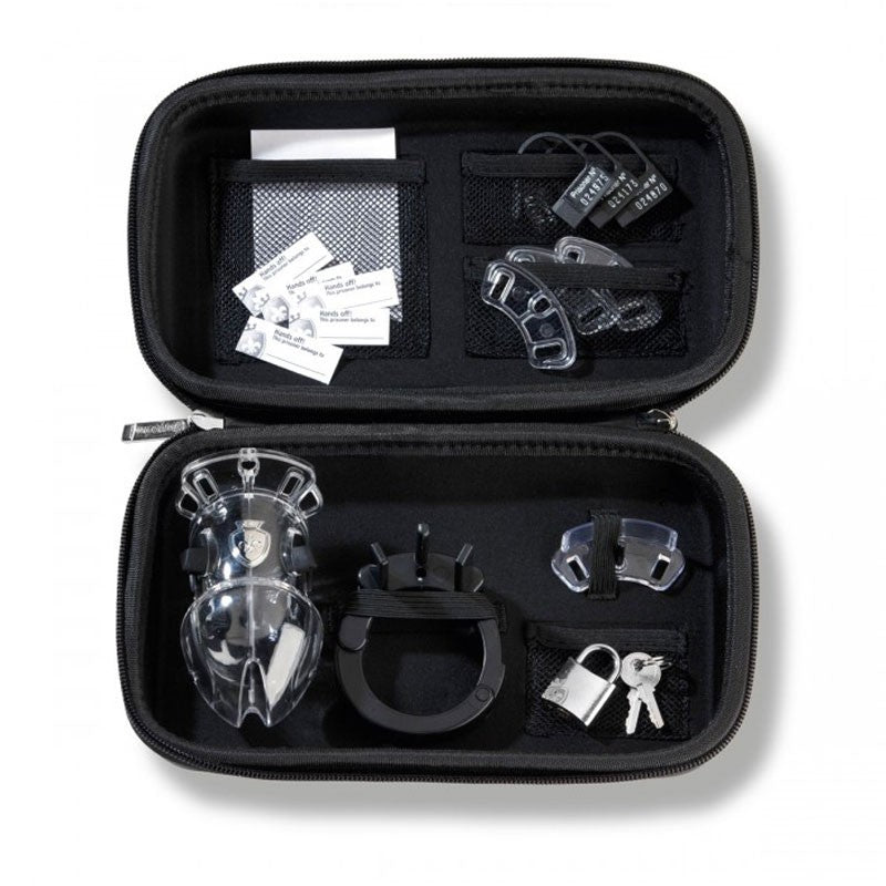 Cage de chasteté Public Enemy No 1 Black Edition - Mystim