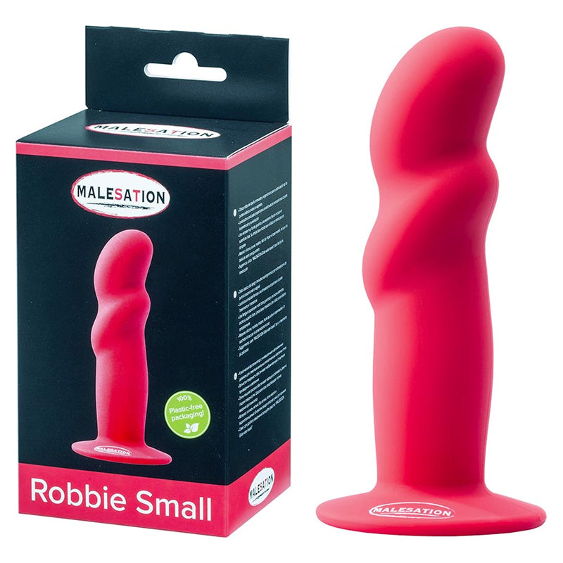 Dildo Robbie Small 12,5 cm rouge - Malesation