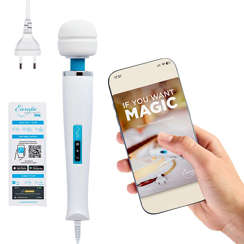 Vibromasseur Magic Wand App Connecté Europe