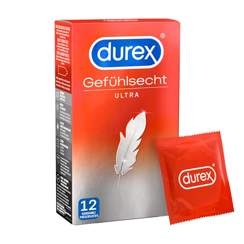 Préservatifs Durex Feeling Ultra sensitive (12 Préservatifs)