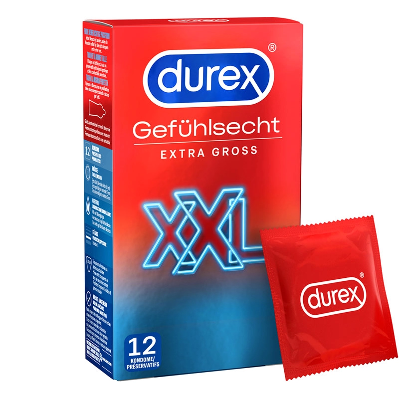 Durex Extra Groß XXL kondome 12pc