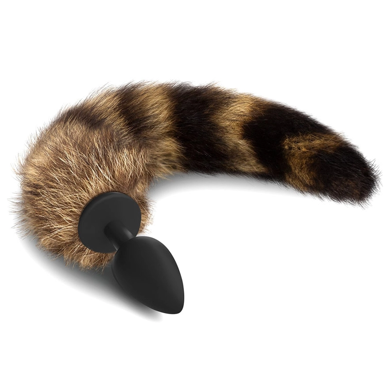 Silikon Analer Stecker - Crushious Fox Tail