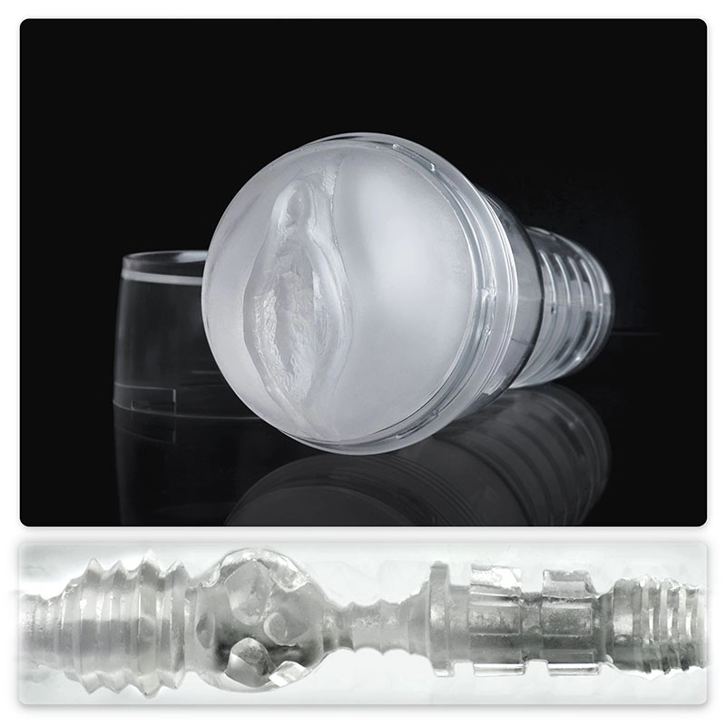 Masturbateur transparent Fleshlight Ice Lady Crystal