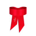 Bandeau rouge en satin - Obsessive blindfold