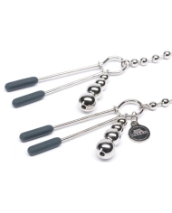 Darker At My Mercy Beaded Chain Nipple Clamps - Fifty Shades of Grey