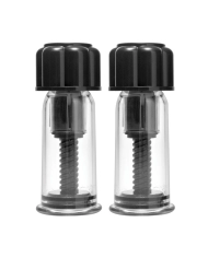 Mini succhia capezzoli Black Max Twist - Master Series