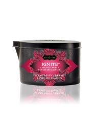 Kamasutra Massagekerze Strawberry Dreams 170gr