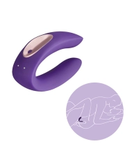 Vibromasseur pour couple Partner Plus – Satisfyer