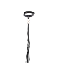Collari BDSM per il bondage Maze Tassel Chocker Nero - Bijoux Indiscrets